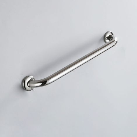 Barre de sécurité pour toilettes et salle de bain - Fixation robuste - 40cm - Acier inoxydable résistant à la corrosion