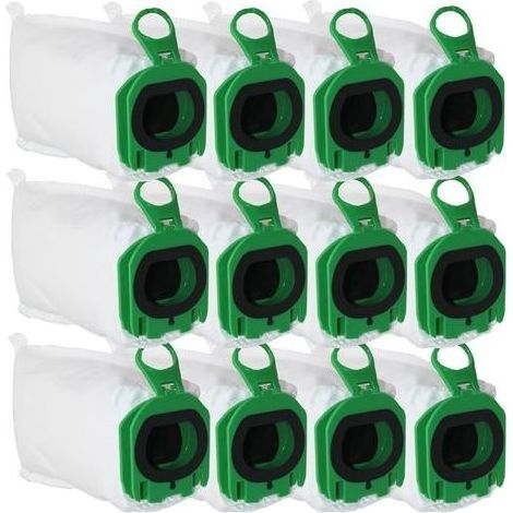 12 sacchi per aspirapolvere per Vorwerk, sacchetto antipolvere di ricambio per aspirapolvere Kobold VB100 (1/5)