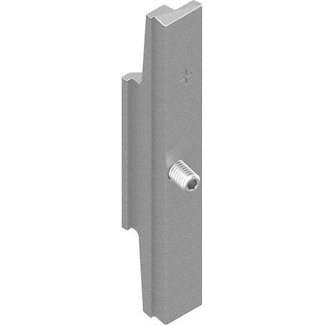 La Croisee Ds – Gâche pour crémone DS2807 – Profil Sepalumic (face à face) – Résistance à l’arrachement 100 kg – Pour menuiseries aluminium et PVC