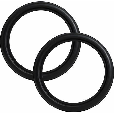 2pcs Joint Tuyau Réservoir DN40, Caoutchouc EPDM Noir, Pour Ge-berit Encastré (1/5)