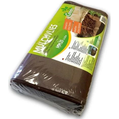 Telo per pacciamatura, 10 x 3,0 m, 70 g/m², marrone (1/2)