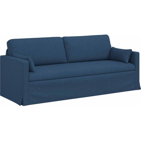 Sofa Blau 198 x 78 x 80 cm Stoff vidaXL (1/5)
