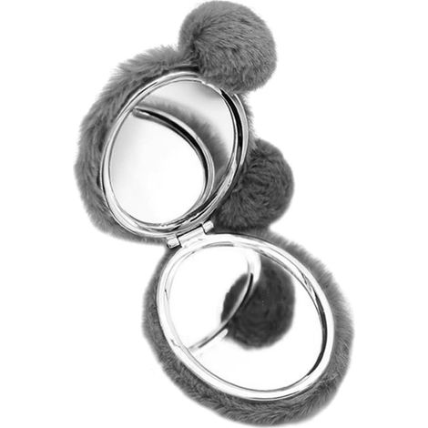 Miroir De Voyage Pliable Miroir De Maquillage Compact pour Femmes Pratique Et Résistant à Usure Déplacement