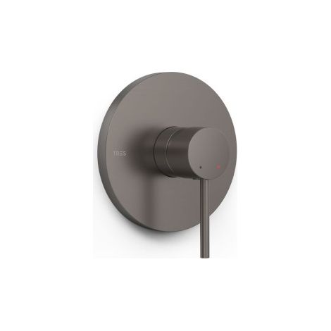 Pièce apparente pour boîtier encastré 1 voie Rapid‑box Study Graphite - TRES 26227810GR