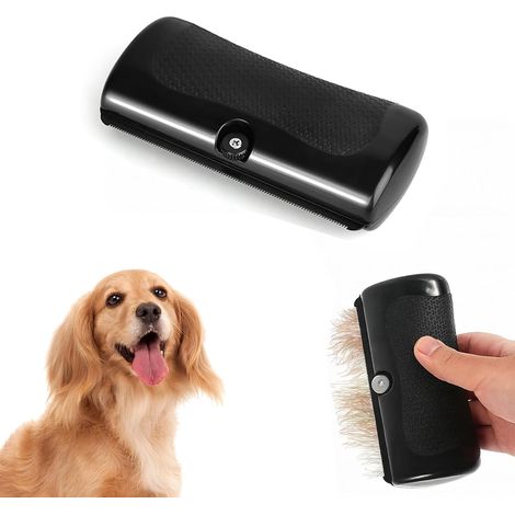 Cepillo Le Comptoir Animalier - El cepillo mágico para perros, desenreda de forma cómoda y eficaz para perros y gatos, elimina el pelo con gran eficiencia (2 unidades)