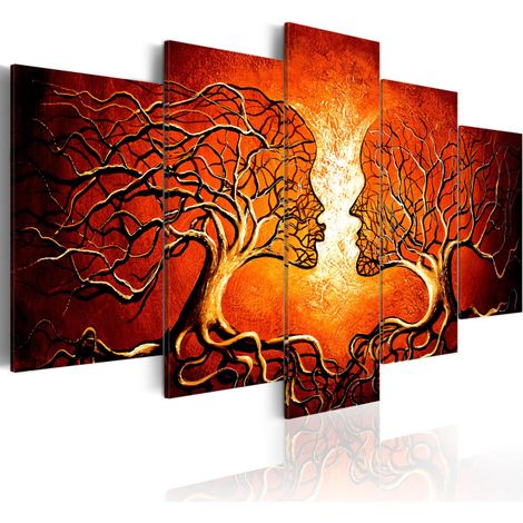Tableau Imprimé "Heat of Love" 100 x 200 cm (1/2)
