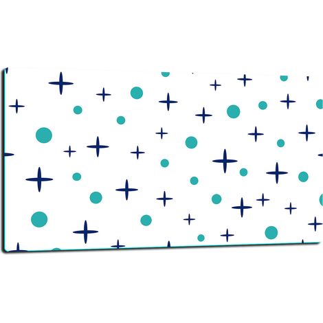 PLAQUE DE PROTECTION EN VERRE POUR CUISINIÈRE, MODÈLE 90X52 (1/5)