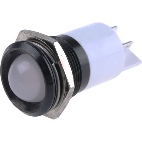 Voyant LED lumineux RS PRO, dia. 22mm, 24V c.c. ( Prix pour 1 )