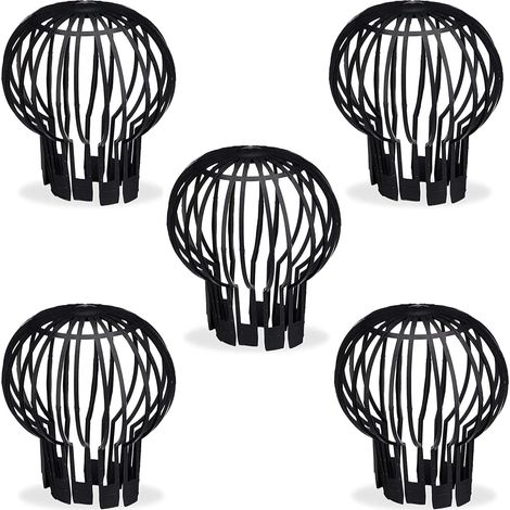 Lot de 5 filtres de gouttière, protège feuilles, mousse et saletés pour empêcher l’obstruction des gouttières (1/5)