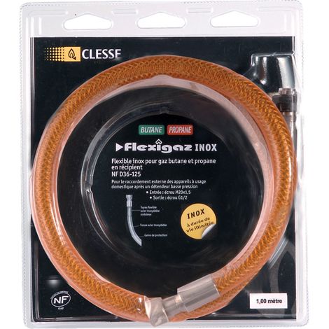 Flexible inox 1,25M BUT-PROP CLESSE INDUSTRIES P010640