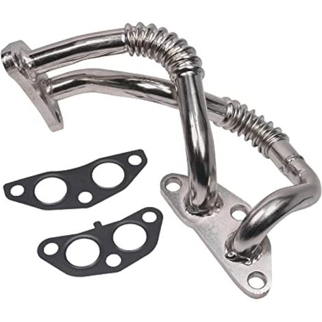 Tuyau inférieur de refroidisseur d'huile moteur avec joint compatible avec Lexus RX350 RX450h Toyota Highlander Sienna Venza 2007-2016, remplacement 625-022, 1576731010 (1/5)