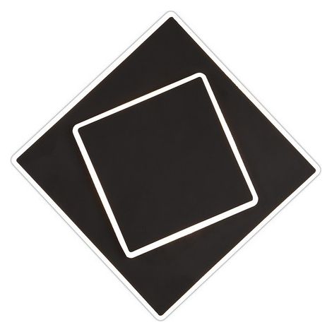 Applique murale intérieure Led Dakla 12 watts noire - Mantra (1/4)