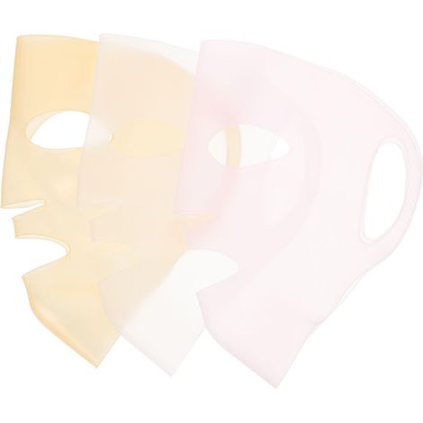 Lot de 3 masques de protection en silicone réutilisables (1/3)