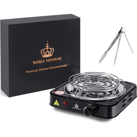 Shisha Electric Coconut Charcoal Lighter, 1000 W Lighter, Portable Hob, Burner, Charcoal Grill Included (1/5)