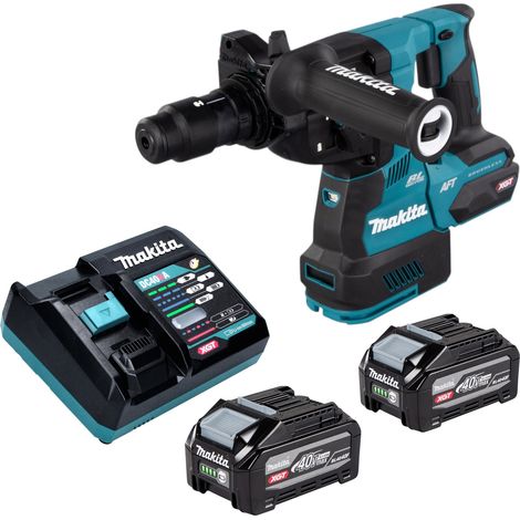 Marteau perforateur sans fil Makita HR 002 GU201 40 V max. 2,9 J SDS plus Brushless + 2 batteries 4,0 Ah + chargeur (1/5)
