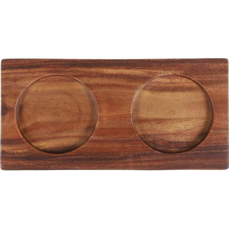 Pfeffer- und Salzmühlenablage, Pfeffermühlenhalter, Öl- und Essigflaschenhalter-16.00X8.00X1.50CM-As Shown (1/4)