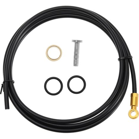 1 Ensemble Tuyau d'huile de Frein à Cinq Fils pour Vélo Compatible avec Deore SLX XT XTR Kit de Tuyau de Frein à Disque Hydraulique pour Vélo Accessoires (1/5)