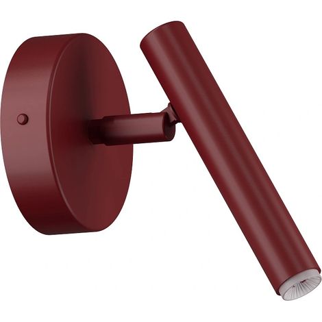 Applique murale orientable fine bordeaux 1xG9 3W SOPEL Sigma Lighting