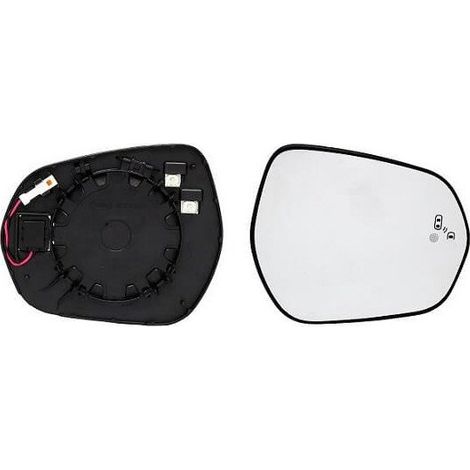 Verre de rétroviseur droit chauffant side Ford Fiesta MK7 depuis 2017