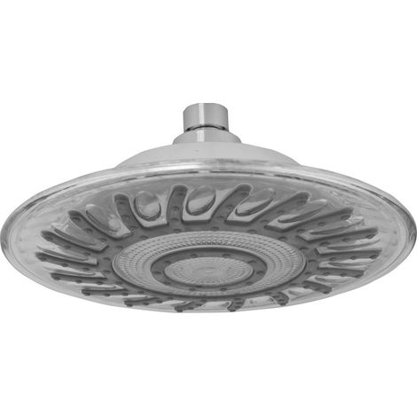 Tête de douche led "aquarium" ø200 salle de bain