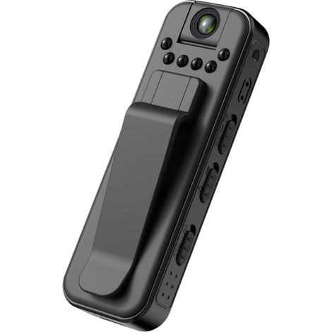 Videoregistratore portatile, delle dimensioni di un pollice, con batteria a lunga durata e telecamera per la visione notturna domestica ad alta definizione. (1/5)