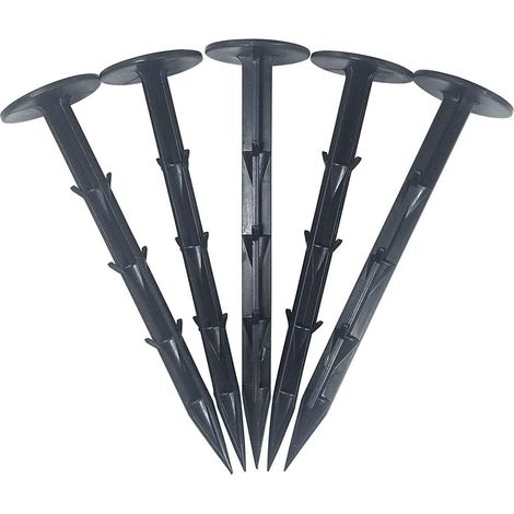 Stabile 11 cm lange Befestigungsheringe für Planen, Netze und Unkrautvlies (30er-Packung), ideal für Gärten und Landschaftsbau