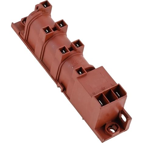 Allumeur à 6 sorties adapté au module d'étincelle de cuisinière gaz, transformateur puissance d'allumeur impulsion électronique 110/120V/240V (1/5)