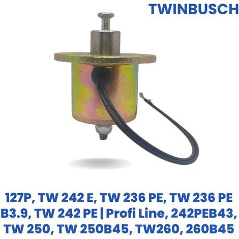 Ricambio Twin Busch: Elettrovalvola di sollevamento DC24 127P, TW 242 E, TW 236 PE, TW 236 PE B3.9, TW 242 PE/Profi Line, 242PEB43, TW 250, TW 250B45, TW260, 260B45 (1/4)