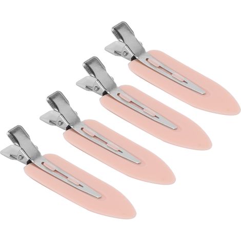 Anti-Frizz-Haarspangen – Haaraccessoire für Damen – Rosa (1/5)