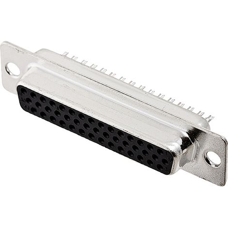 encitech HDS-44-F-T-B-S 2101-0300-13 D-SUB Buchsenleiste 180 ° Polzahl: 44 Lötkelch 1 St. Tray