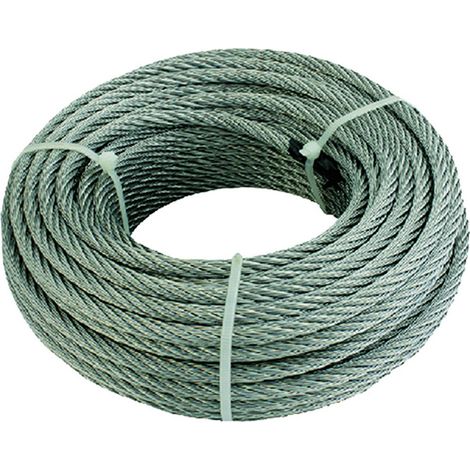 1ROTOLO FUNE ACCIAIO INOX '316' mm 5 x rt. 25 mt
