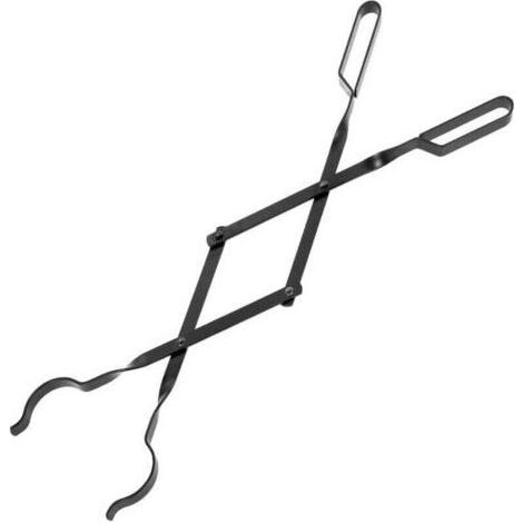 Pince à Cheminée, XU, Pince à Bois de Chauffage de 66 cm, Outdoor Pince à Bûches, Accessoires de Cheminée pour Camp Cheminées, Foyer Intérieur Cuisinière D'extérieur - (1/5)