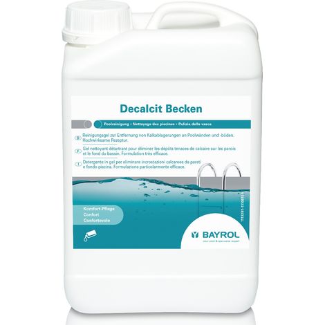 Bayrol Decalcit Becken 3 l Schwimmbad Reinigungsmittel (1/4)