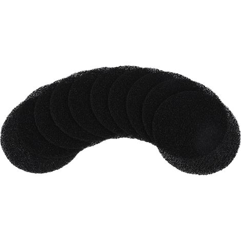 10 pièces Éponge Filtre à Charbon Actif pour Hotte de Cuisine, Filtre Mini pour Hotte Aspirante de Bureau (1/5)