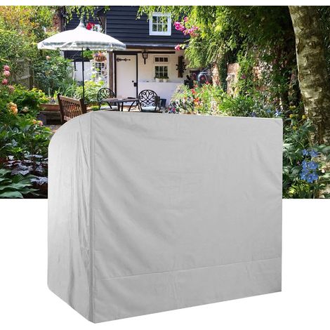 Housse imperméable grise pour balancelle de jardin, hamac d'extérieur, hamac de cour, hamac anti-poussière (1/5)