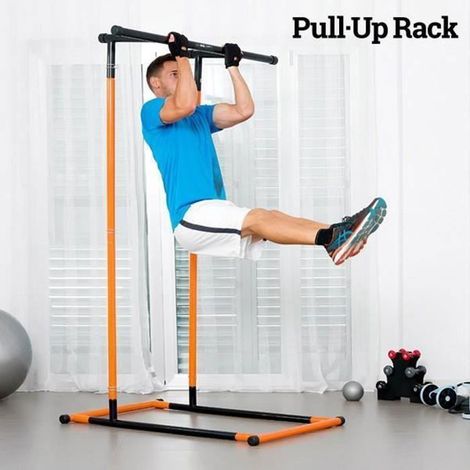 Station de Traction et de Fitness - Pull·Up Rack - Avec Guide d'Exercices (1/4)
