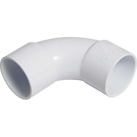 WS14W FloPlast 32mm 92.5deg Bend ABS Solvent White (1/2)