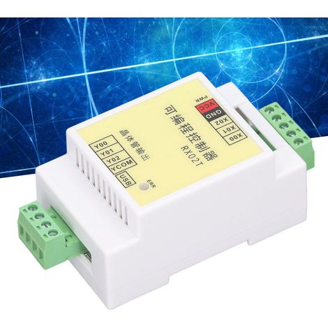 RX02T Contrôleur programmable PLC simple pour téléphones portables et tablettes : Commande séquentielle d’électrovannes et de relais temporisés (12-24 V) (1/5)