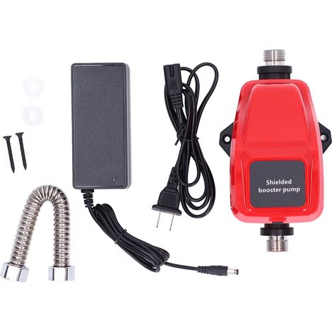 Pompe surpresseur automatique 24V DC à aimant permanent, modèle haute pression pour canalisation, surpresseur solaire pour chauffe-eau (prise américaine AC100-240V). (1/5)