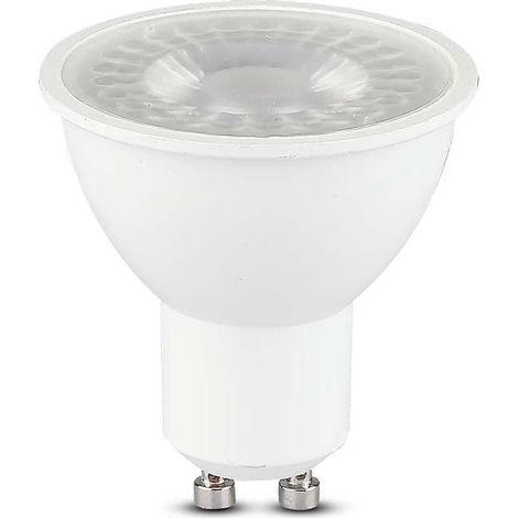 Spot LED GU10 7,5 W 6500 K blanc froid, 610 lumens, angle d'éclairage 110°, économe en énergie, boîtier en plastique, espérance de vie de 20 000 heures (1/5)