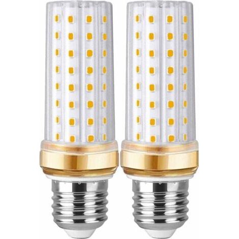 Ampoule LED E27 Blanc chaud 20 W équivalent ampoule halogène 3000 K 1000 lm angle de 360 degrés non dimmable vis E27 sans scintillement éclairage LED E27 Lot de 2