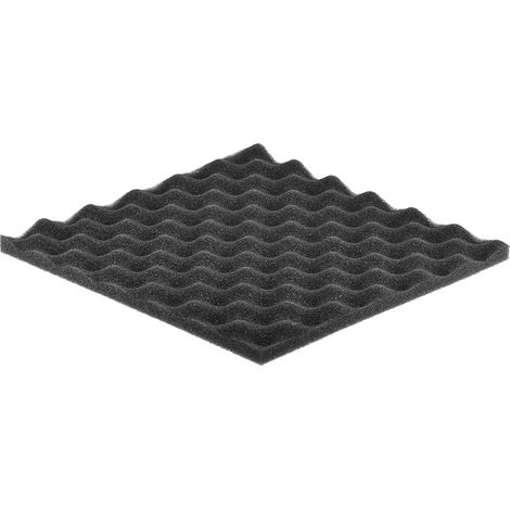 Lot de 12 panneaux de mousse acoustique pour studio, 30 x 30 cm / 12 x 12 pouces (1/2)