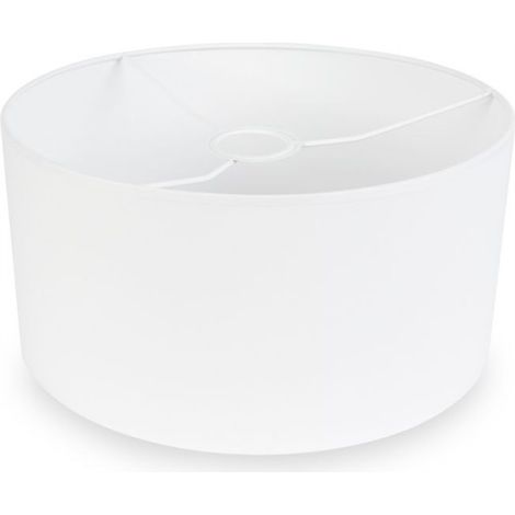 Abat-jour - Cylindrique - Pour Lampadaire Suspendu - Diamètre 40 cm - Blanc (1/5)