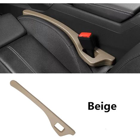 (Beige) Bande de remplissage souple universelle pour joints de siège auto, étanche et anti-fuite, accessoire intérieur auto. (1/5)