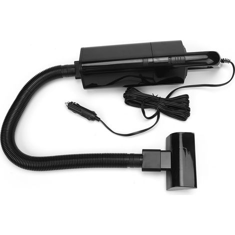 Aspirateur portatif haute puissance 12 V 120 W 4000 Pa pour véhicules et voitures, noir, pour liquides et poussières. (1/5)