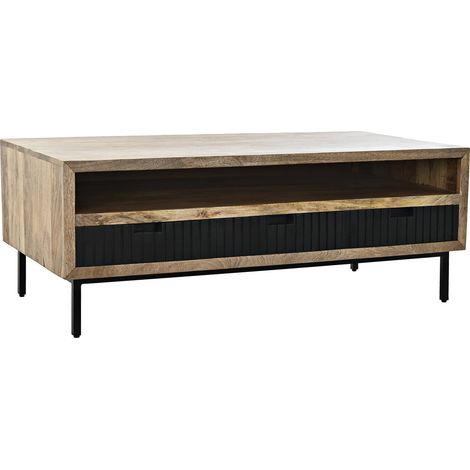 Mesa Centro Mango Metal 120X60X45 Negro MB194551 (1/5)