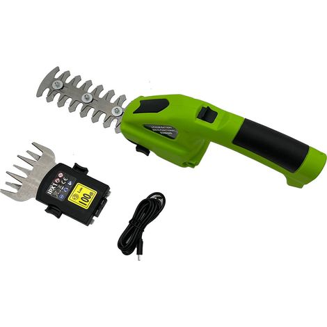 Taille-haie sans fil et coupe-bordures rechargeable, cisaille à arbustes portable pour jardin (1/5)