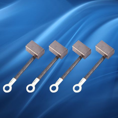 100-teiliges Kohlebürsten-Ersatzset, passend für 12V/24V/48V Gleichstrom-Öl-/Wasserpumpenmotor J435A 9x8x14,5mm (1/5)