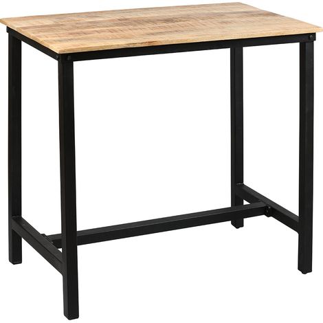 SERYNE - Table Mange-Debout Rectangulaire 120cm (1/4)