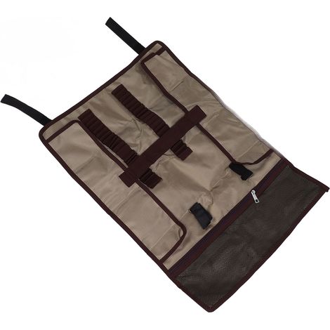 Sac de rangement pour piquets de tente en tissu Oxford résistant, idéal pour la randonnée, le trekking et les voyages à la plage. Sac de rangement robuste pour clous et marteau de tente. (1/5)